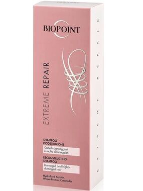 BIOPOINT Extreme Repair Reconstructing Shampoo 6.7 fl oz for Damaged Hair ~ NIB